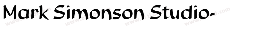 Mark Simonson Studio字体转换